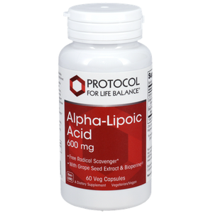 Alpha Lipoic Acid 600mg  by Protocol for Life Balance