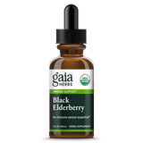 Black Elderberry Liquid Drops by Gaia Herbs (2oz)