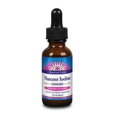 Nascent Iodine Colloidal by Heritage Store (1oz)